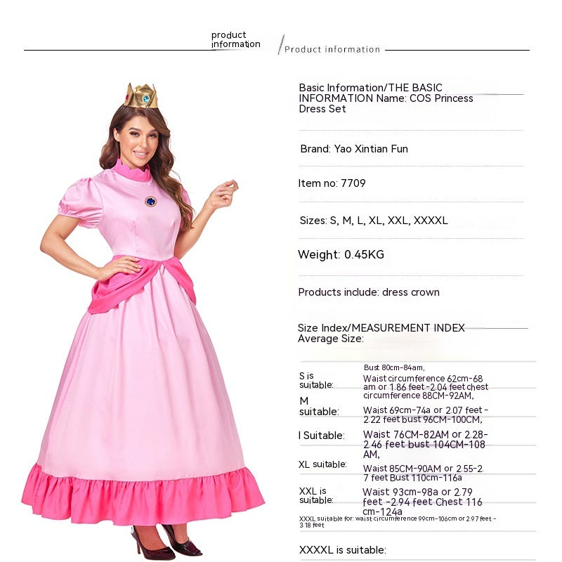 Halloween Costume Princess Dress Party Stage Wear