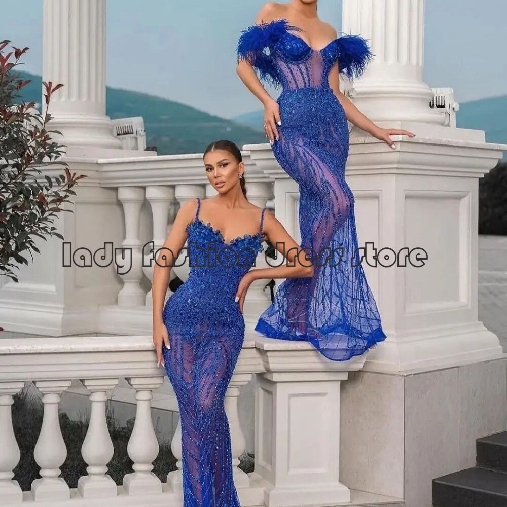 Mermaid Sequin Formal Party Dresses