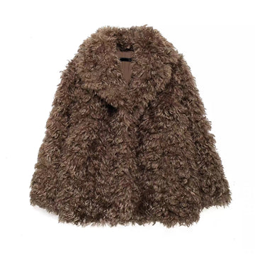 Chic European-Style Short Coat for Women