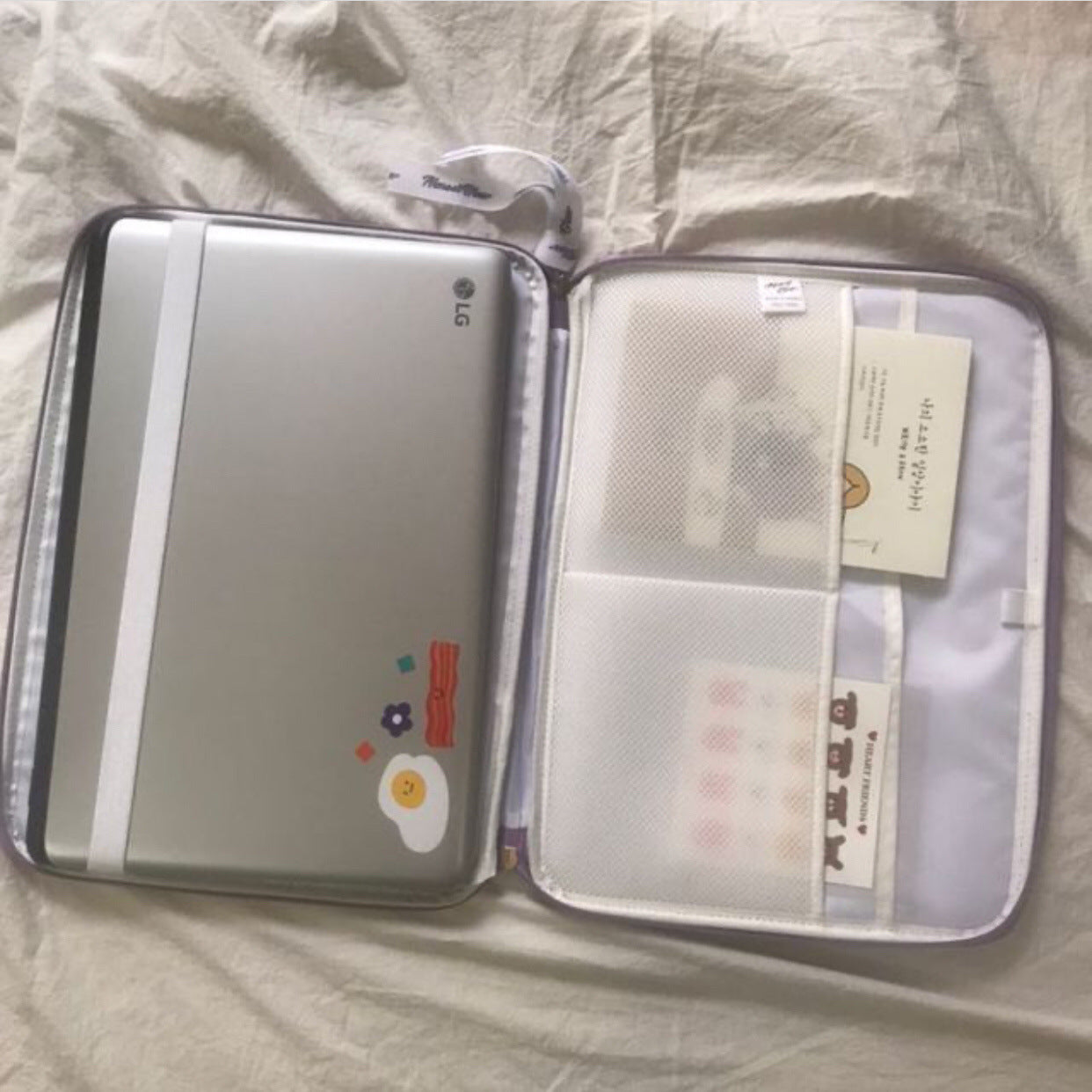 Maiden Heart Tablet Laptop Storage Bag