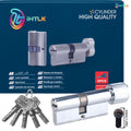 1 Piece Of European Standard Size, 70mm Length Knob Lock Cylinder, Lock Cylinder With 5 Keys, Suitable For Anti-Theft Doors, Office Doors, Stainless Steel Doors, Indoor Doors - Chilazexpress Ltd