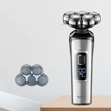 Washed LCD Digital Display New Rechargeable Floating Shaver - Chilazexpress Ltd