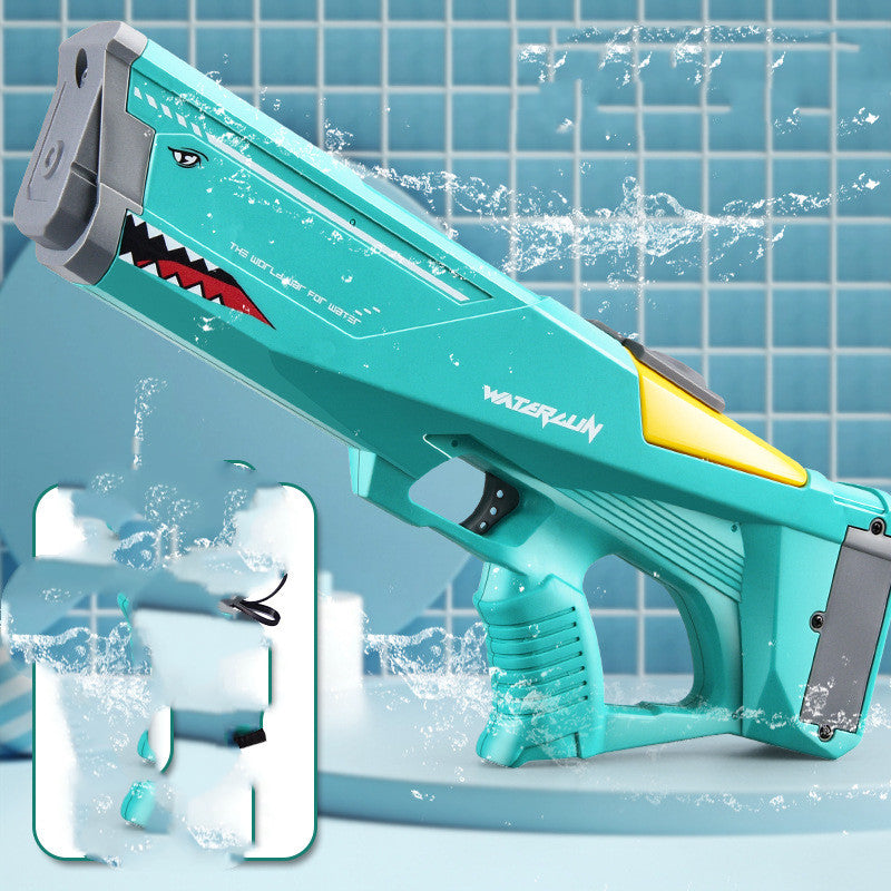 Automatic Electric Water Gun Toys Shark High Pressure Outdoor Summer Beach Toy Kids Water Fight Pool Party Water Toy - Chilazexpress Ltd