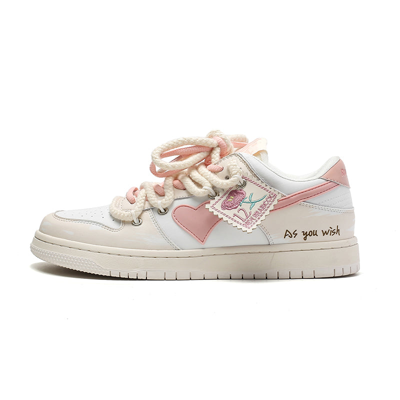 Rose Stamp Love Shoes For Women - Chilazexpress Ltd