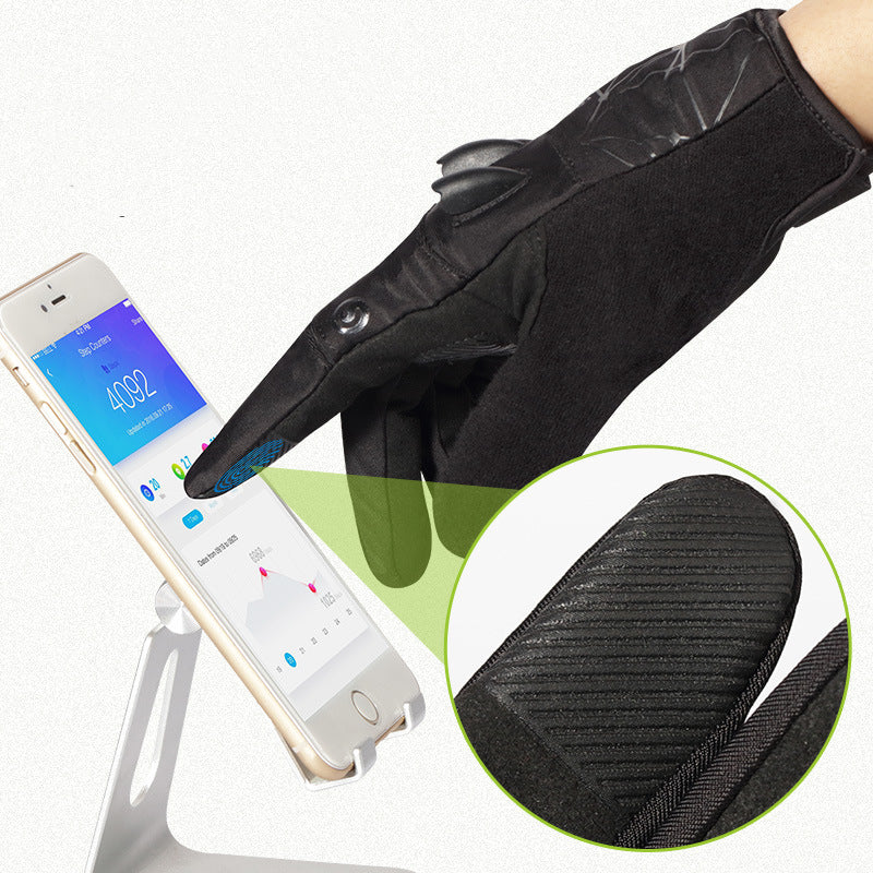 Cycling Gloves Touch Screen Camping And Hiking Lighting Flashlight