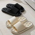 Non-slip Design Bathroom Slippers Home Summer Thick Sole Floor Bedroom House Shoes For Women Men - Chilazexpress Ltd