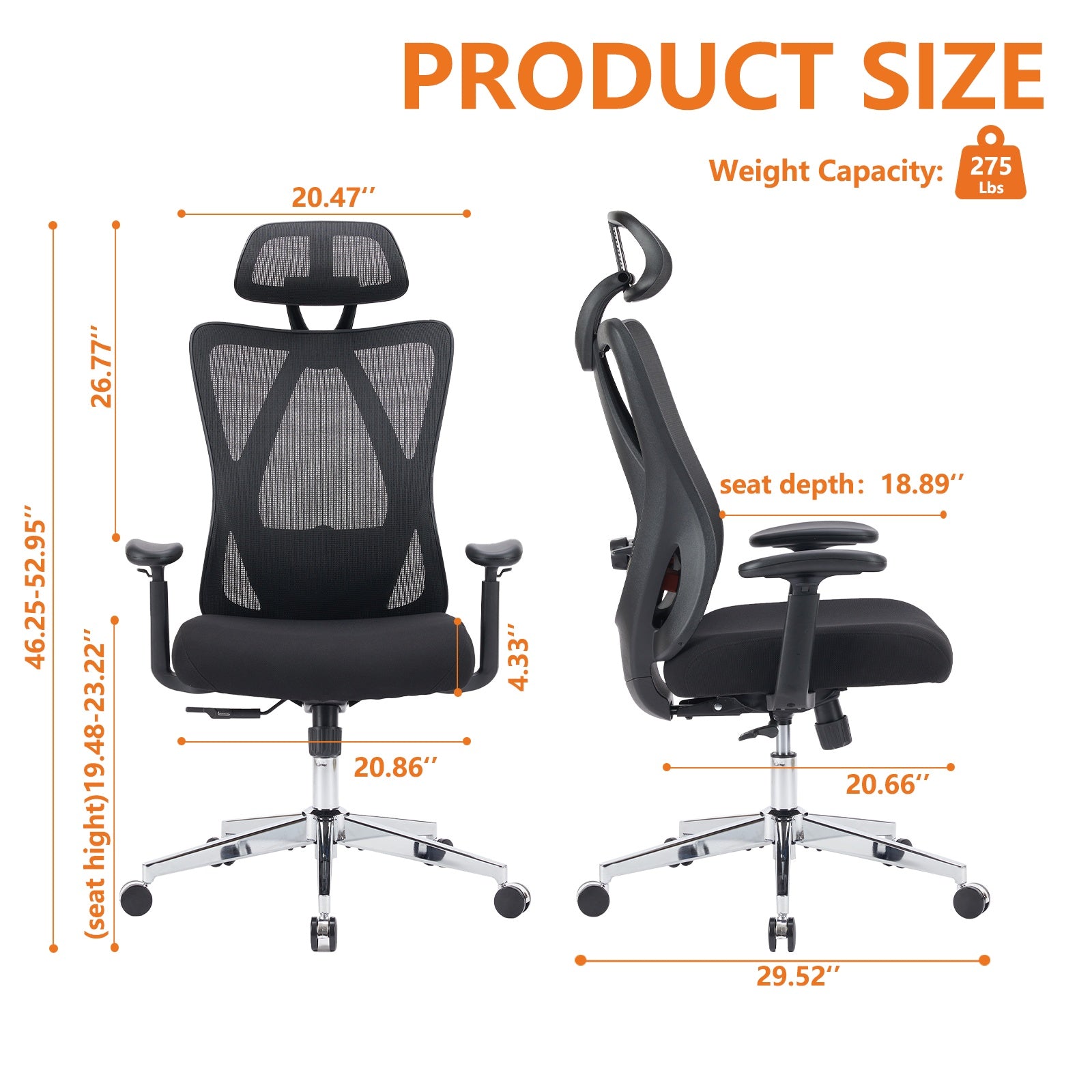 Ergonomic Office Chair - Chilazexpress Ltd