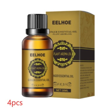 Ginger Essential Oil 10ml Vegetable Oil Body Massage Humidifier - Chilazexpress Ltd