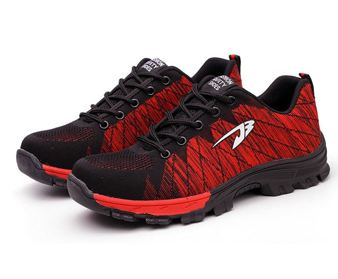 Breathable labor insurance shoes work shoes safety shoes hiking protective shoes - Chilazexpress Ltd