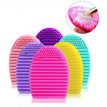 Light Board Silica Gel Brush Egg Egg Brush Plate No Word Silicone Scrubbing Tool Wash Egg Beauty Products - Chilazexpress Ltd