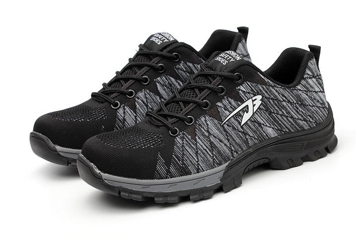 Breathable labor insurance shoes work shoes safety shoes hiking protective shoes - Chilazexpress Ltd