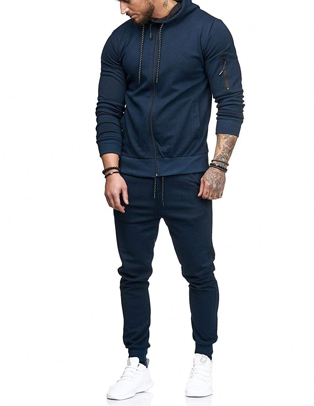 Men's sports suit fitness casual wear - Chilazexpress Ltd