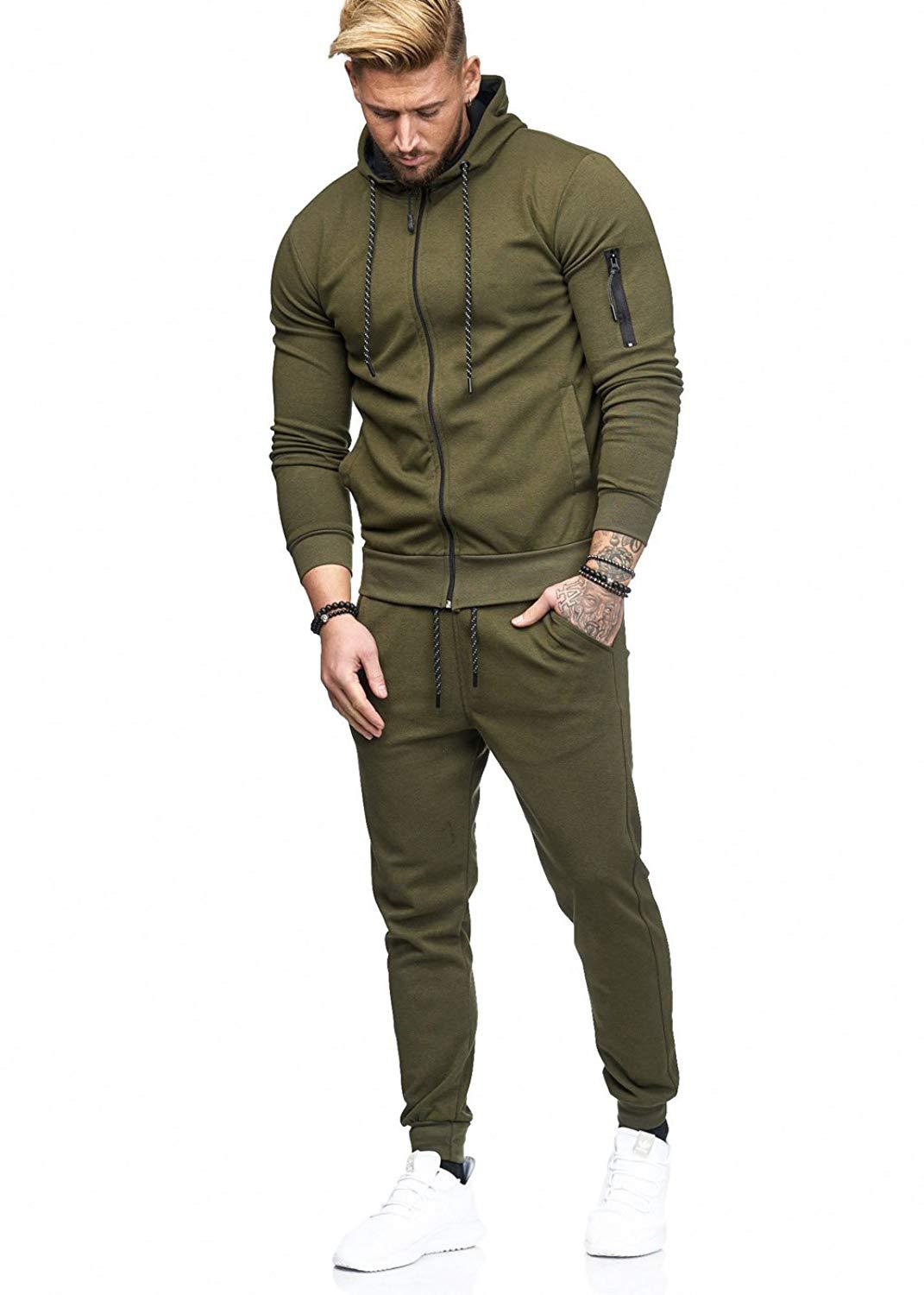Men's sports suit fitness casual wear - Chilazexpress Ltd