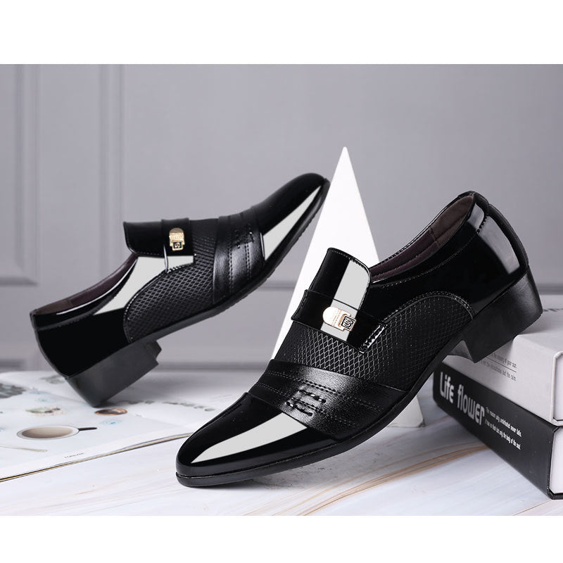 Men's shoes leather shoes men's casual shoes - Chilazexpress Ltd