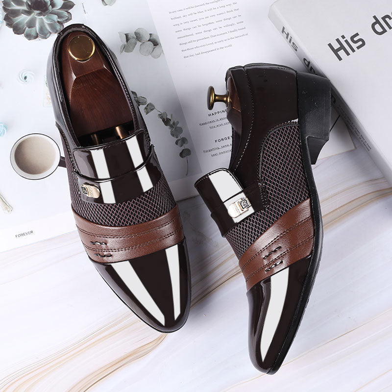 Men's shoes leather shoes men's casual shoes - Chilazexpress Ltd