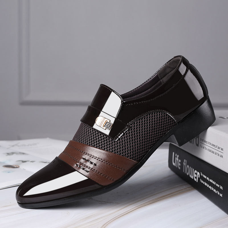 Men's shoes leather shoes men's casual shoes - Chilazexpress Ltd