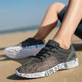 Casual Men's Shoes Breathable Sneakers Match Hollow Lace Board Shoes - Chilazexpress Ltd