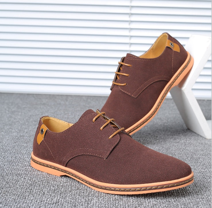 Men's shoes, men's shoes, casual leather shoes. - Chilazexpress Ltd