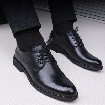 Black Shoes With Pointed Toe For Men - Chilazexpress Ltd