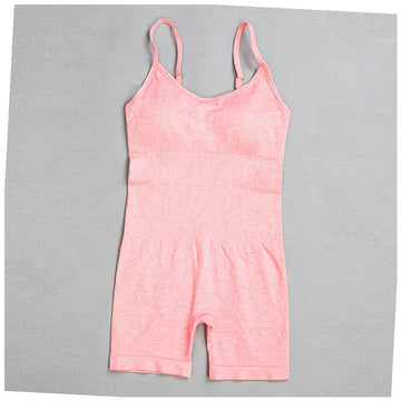 One-piece Seamless Yoga wear Ladies Fitness Wear Sportswear Sports Bra Jumpsuit Sports Shorts Suit - Chilazexpress Ltd