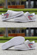 Men'S Soft-Soled Canvas Shoes, Sports And Leisure Old Beijing Cloth Shoes, Peas Shoes - Chilazexpress Ltd