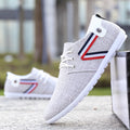 Men'S Soft-Soled Canvas Shoes, Sports And Leisure Old Beijing Cloth Shoes, Peas Shoes - Chilazexpress Ltd