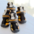 Medium And Large Dogs Printed Suede Cotton Shoes - Chilazexpress Ltd