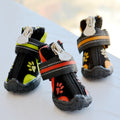 Medium And Large Dogs Printed Suede Cotton Shoes - Chilazexpress Ltd