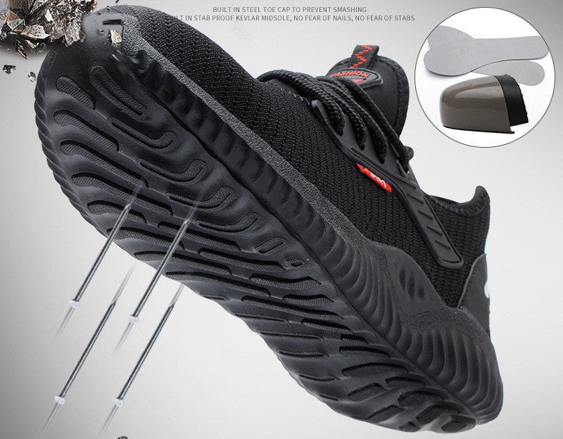 Breathable Safety Shoes Anti-smashing Work Safety Shoes - Chilazexpress Ltd