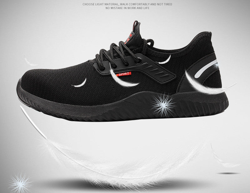 Breathable Safety Shoes Anti-smashing Work Safety Shoes - Chilazexpress Ltd