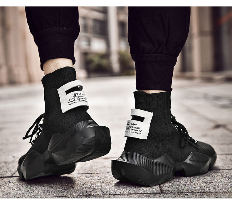 Socks Shoes Daddy Shoes Sports Shoes Men'S Large Size Trendy Shoes Casual Shoes - Chilazexpress Ltd