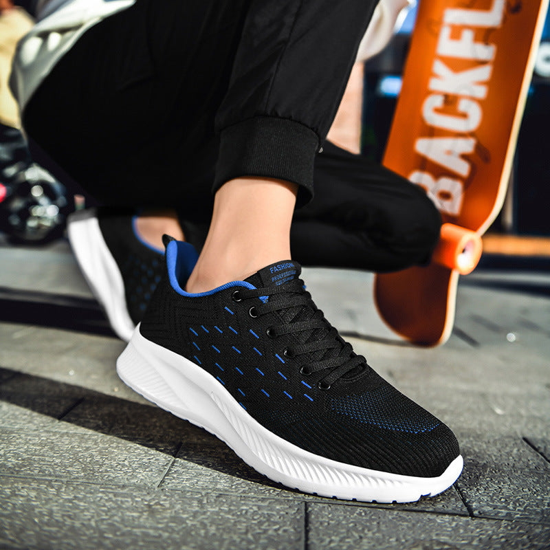 Sports Flying Woven Cold Sticky Ultralight Casual Running Shoes - Chilazexpress Ltd