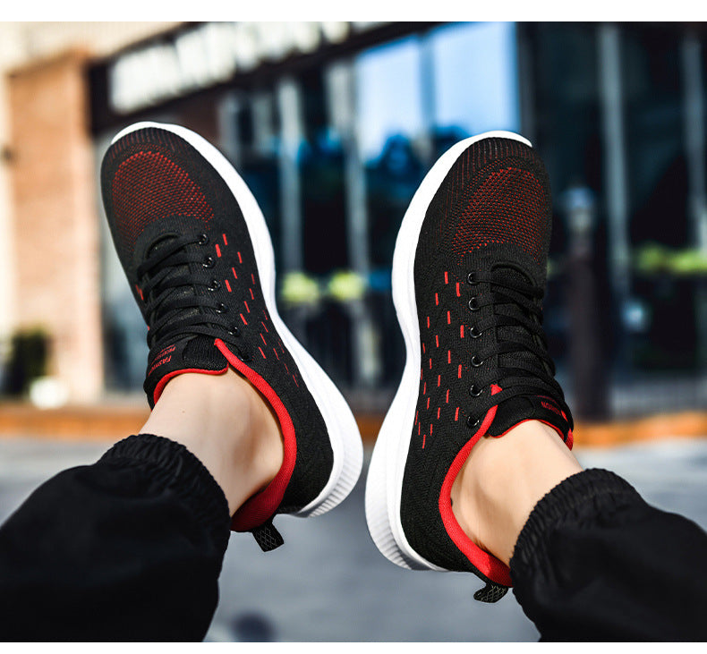 Sports Flying Woven Cold Sticky Ultralight Casual Running Shoes - Chilazexpress Ltd