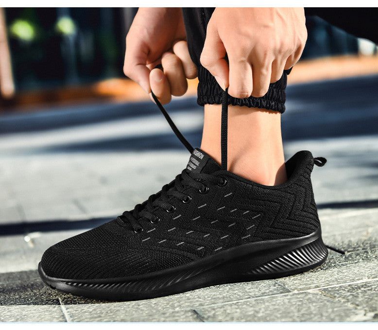Sports Flying Woven Cold Sticky Ultralight Casual Running Shoes - Chilazexpress Ltd