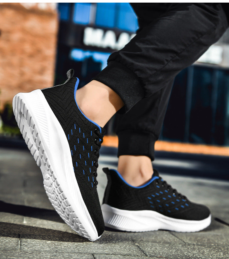 Sports Flying Woven Cold Sticky Ultralight Casual Running Shoes - Chilazexpress Ltd