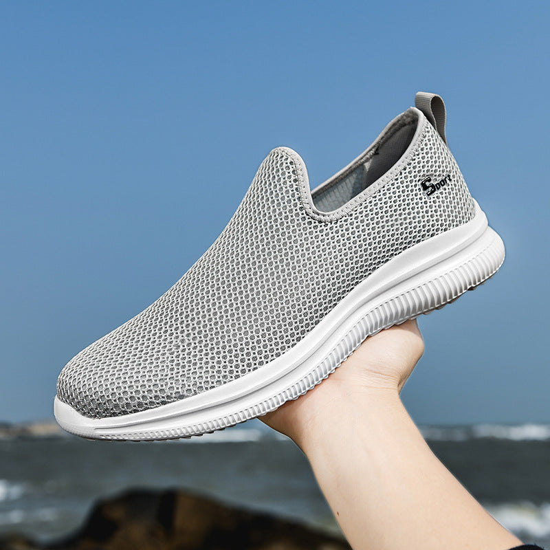 Mesh Shoes Men'S Shoes Large Size Breathable Mesh Shoes Casual Shoes Sneakers Couple Shoes - Chilazexpress Ltd