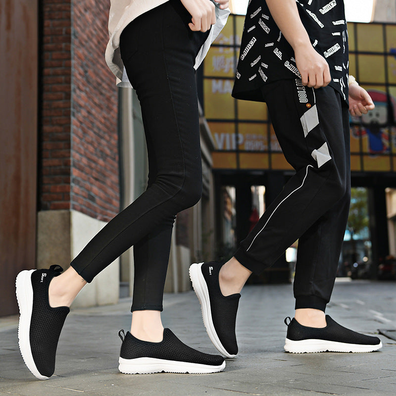 Mesh Shoes Men'S Shoes Large Size Breathable Mesh Shoes Casual Shoes Sneakers Couple Shoes - Chilazexpress Ltd