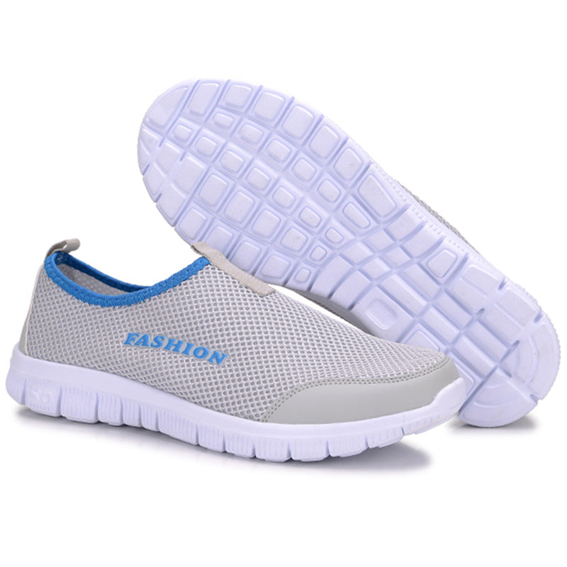 Net Shoes Men'S Shoes Breathable Shoes Single Shoes Mesh Shoes Men'S Sports Casual Shoes Korean Couple Large Size Sneakers - Chilazexpress Ltd