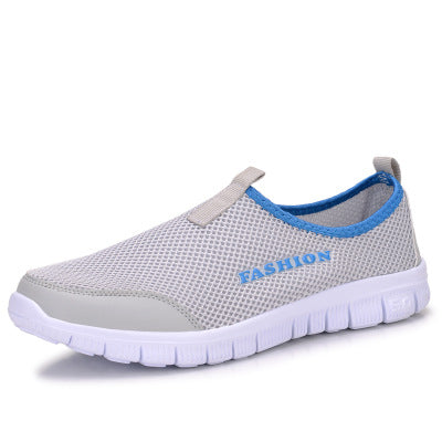 Net Shoes Men'S Shoes Breathable Shoes Single Shoes Mesh Shoes Men'S Sports Casual Shoes Korean Couple Large Size Sneakers - Chilazexpress Ltd