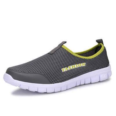 Net Shoes Men'S Shoes Breathable Shoes Single Shoes Mesh Shoes Men'S Sports Casual Shoes Korean Couple Large Size Sneakers - Chilazexpress Ltd