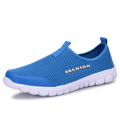 Net Shoes Men'S Shoes Breathable Shoes Single Shoes Mesh Shoes Men'S Sports Casual Shoes Korean Couple Large Size Sneakers - Chilazexpress Ltd