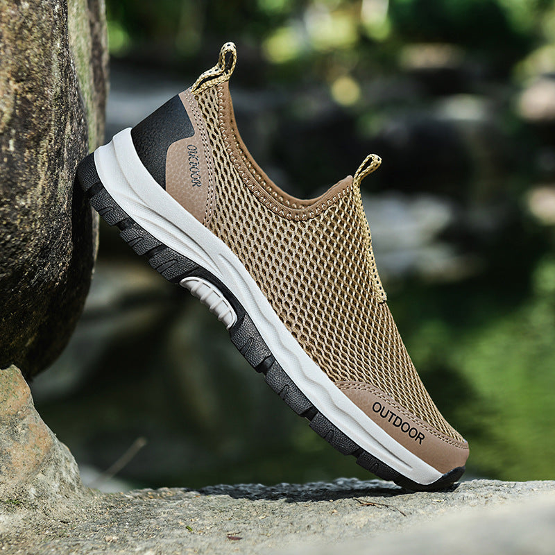 Breathable Hollow Fashion Slip-on Lazy Shoes - Chilazexpress Ltd