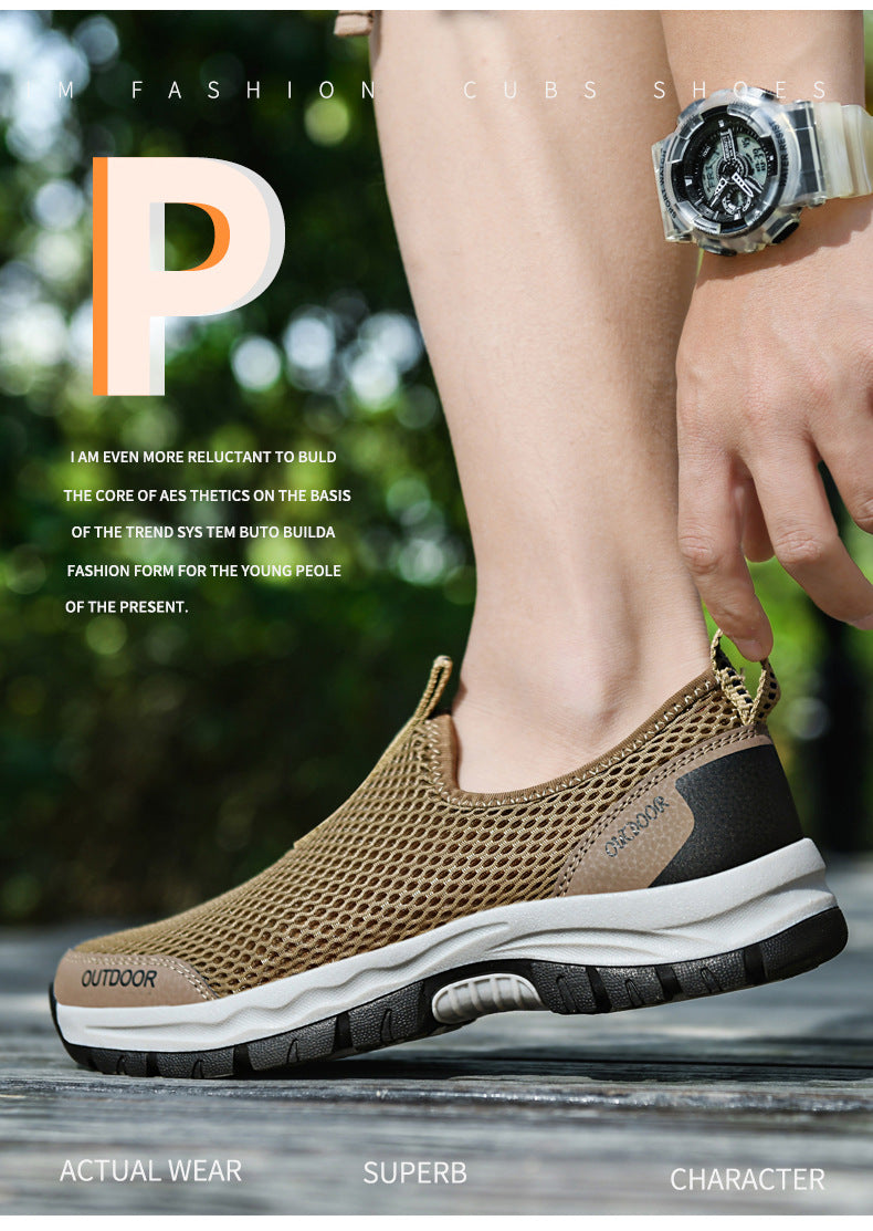 Breathable Hollow Fashion Slip-on Lazy Shoes - Chilazexpress Ltd