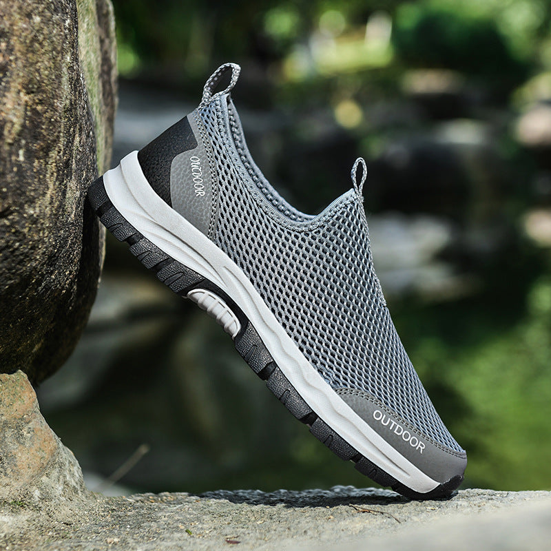 Breathable Hollow Fashion Slip-on Lazy Shoes - Chilazexpress Ltd