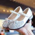Leather Shoes Soft Sole Aisha Princess Shoes Children Crystal Shoes Flashing Baby Shoes - Chilazexpress Ltd