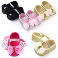 Newborn Princess Shoes Baby Shoes Soft Soled Baby Shoes Bow Princess Shoes Single Shoes - Chilazexpress Ltd