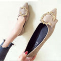 Shallow Mouth Tip Flats For Women Soft Lazy A Pedal Shoes Flat Shoes Women Shoes Woman - Chilazexpress Ltd