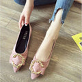 Shallow Mouth Tip Flats For Women Soft Lazy A Pedal Shoes Flat Shoes Women Shoes Woman - Chilazexpress Ltd