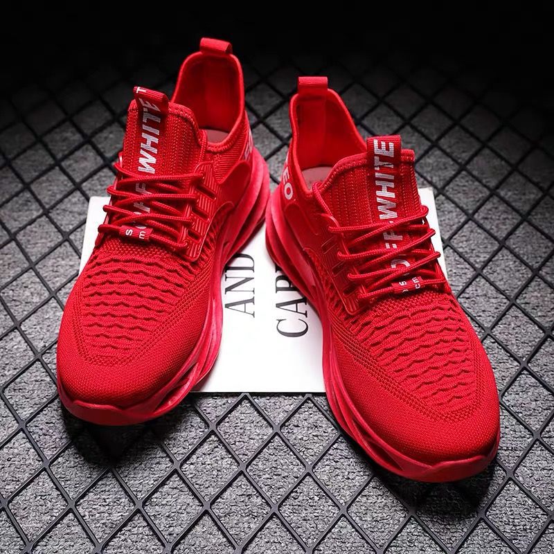 Flying Woven Men's Shoes Casual Shoes Fashion Running Shoes Men's Sports Shoes - Chilazexpress Ltd