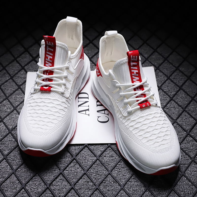 Flying Woven Men's Shoes Casual Shoes Fashion Running Shoes Men's Sports Shoes - Chilazexpress Ltd